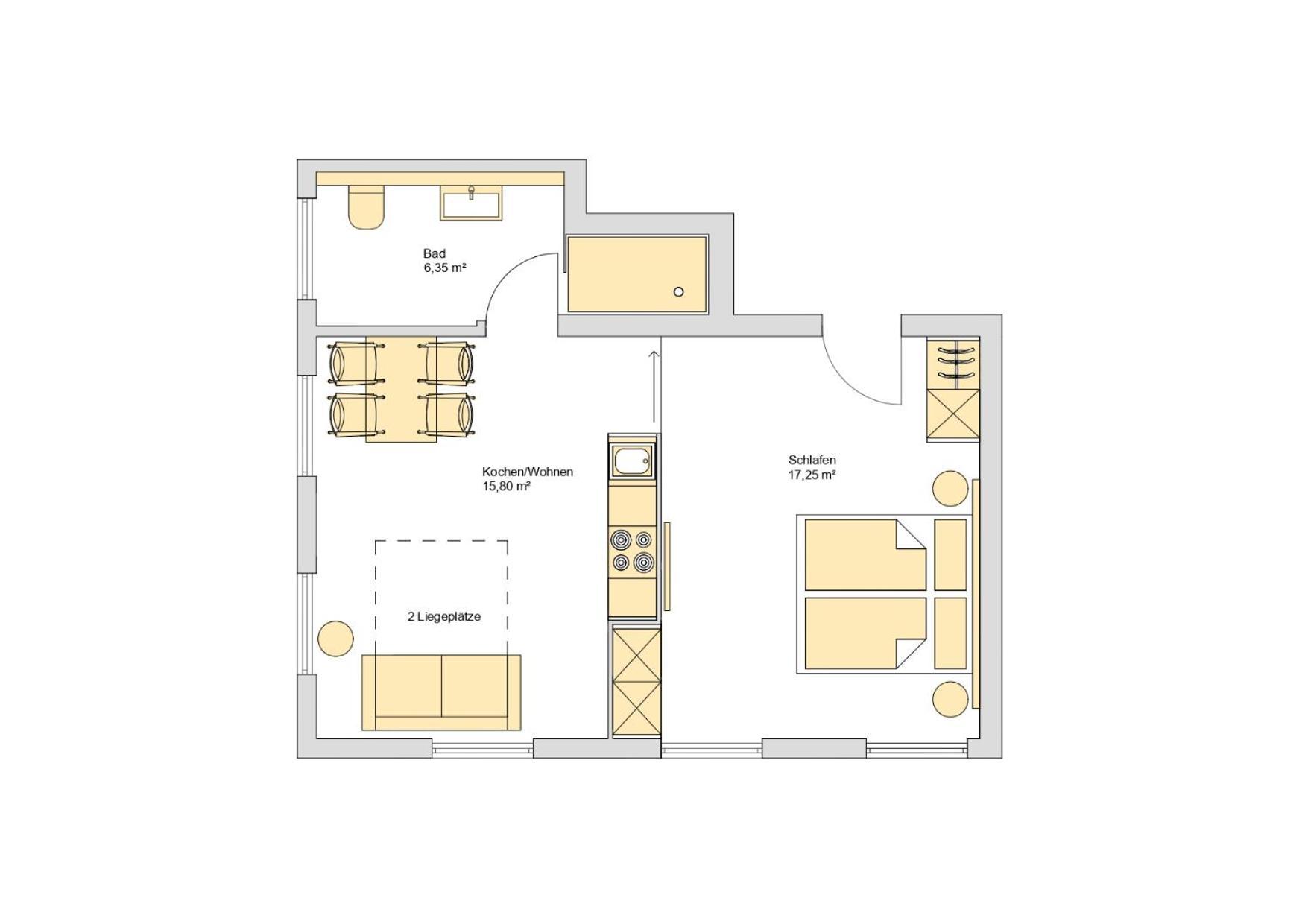 Sternen Bohlingen Aparthotel Номер фото