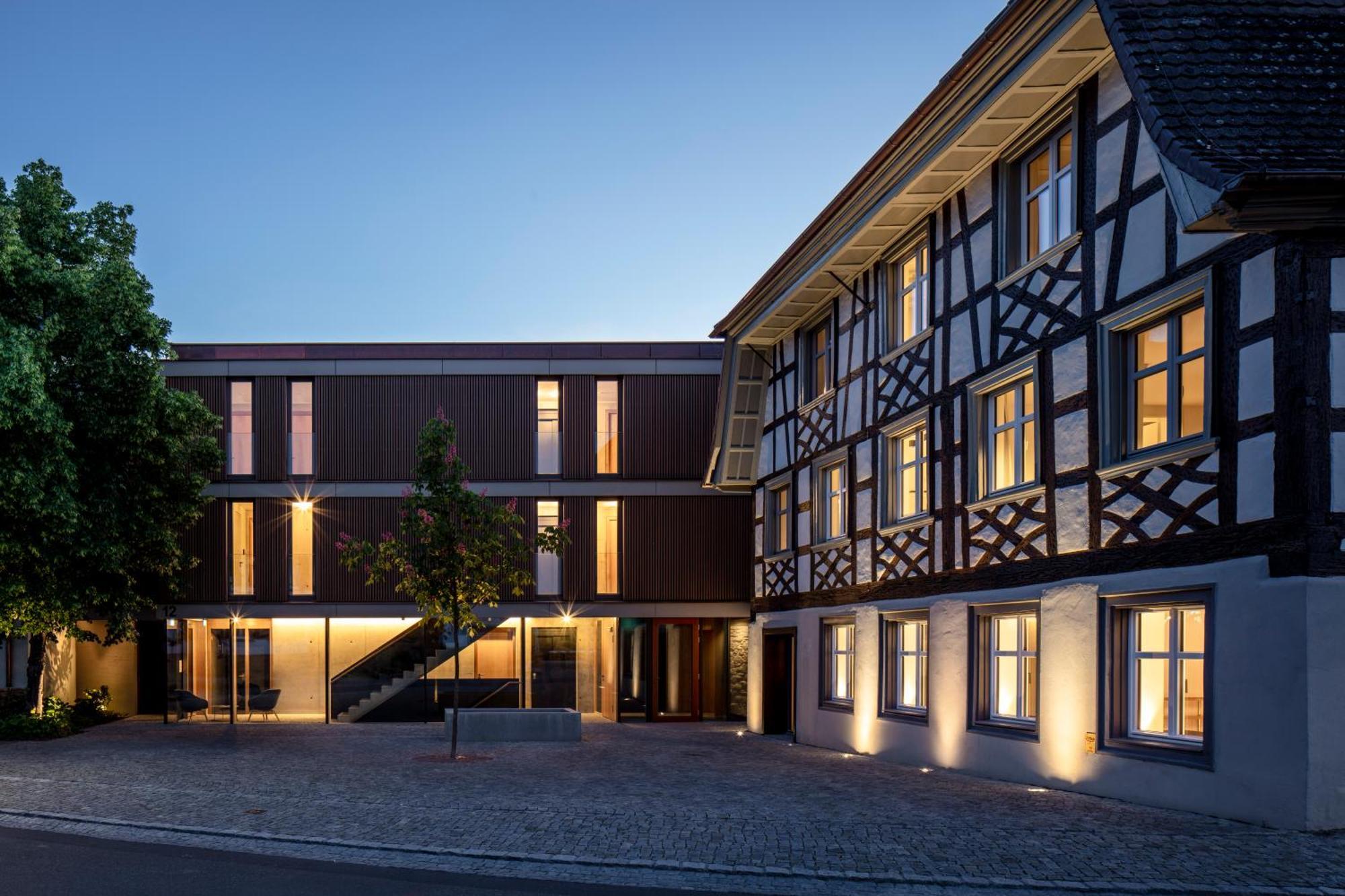 Sternen Bohlingen Aparthotel Экстерьер фото