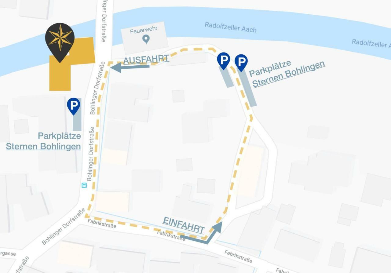 Sternen Bohlingen Aparthotel Экстерьер фото